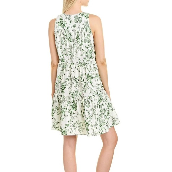 Gal Meets Glam sleeveless cotton floral Lisa dress - size 6 - Picture 2 of 10